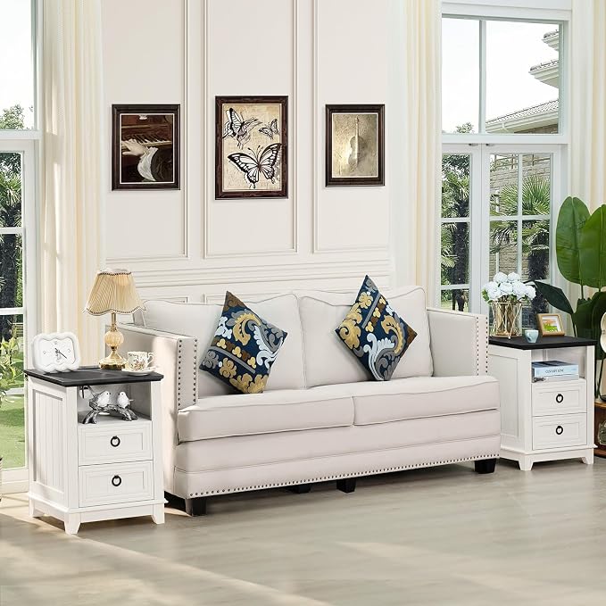 Joaxswe 18" Farmhouse Night Stand - Image 7