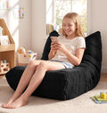 Hobestluk Bean Bag Chair with Memory Foam Ultra Soft Faux Fur Fabric Ergonomic by YourHomeDeservesMore