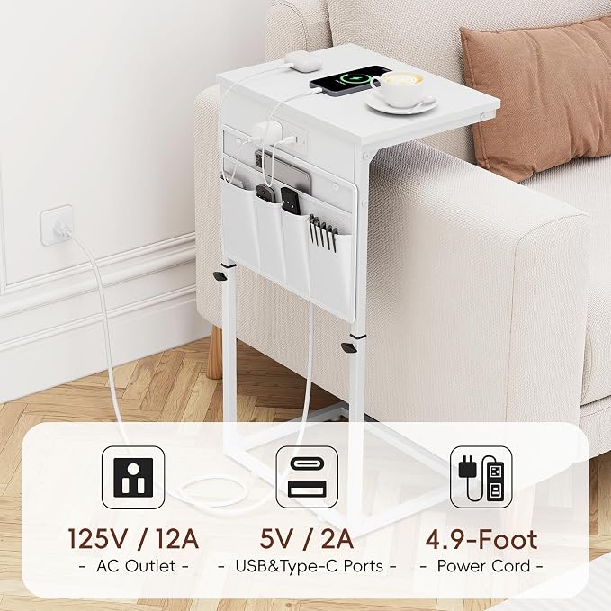 Vagusicc C Shaped End Table - Image 7