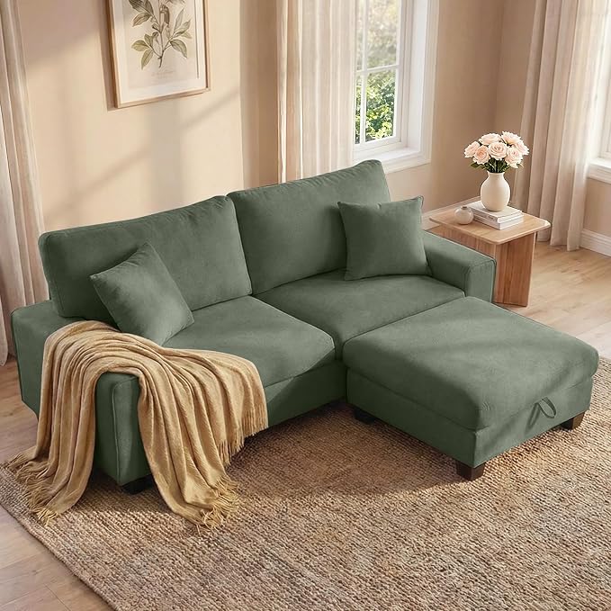DOPEDIO L-Shaped Sectional Sofa by DOPEDIO