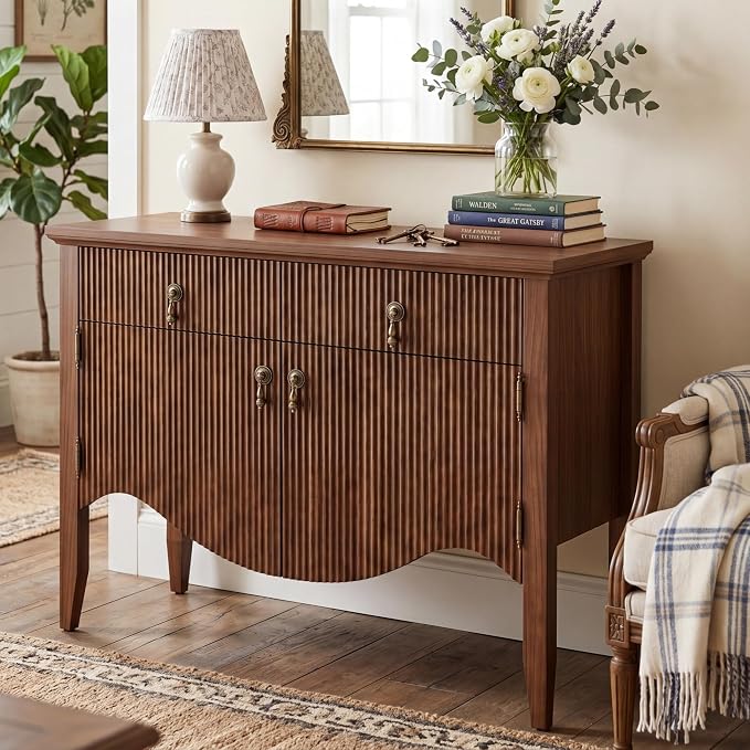 FUSUNBAO 40" Retro Buffet Cabinet - Image 7
