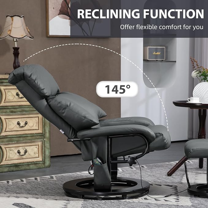 HOMCOM Massage Recliner Chair - Image 5