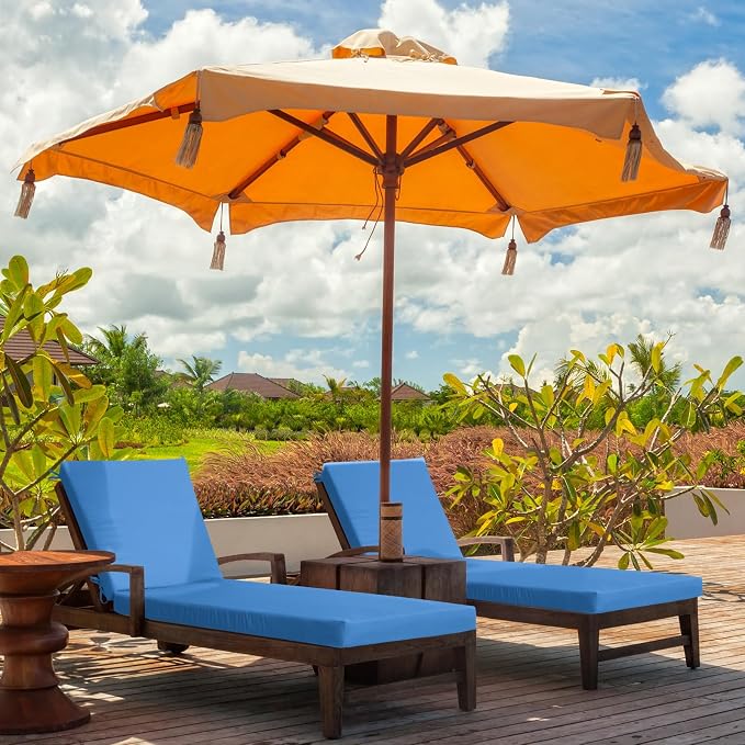 Patelai 2 Set Outdoor Chaise Lounge Cushions - Image 6