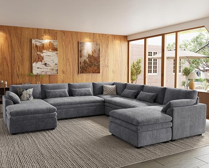 Belffin Large Modular Sectional Sofa - Image 3