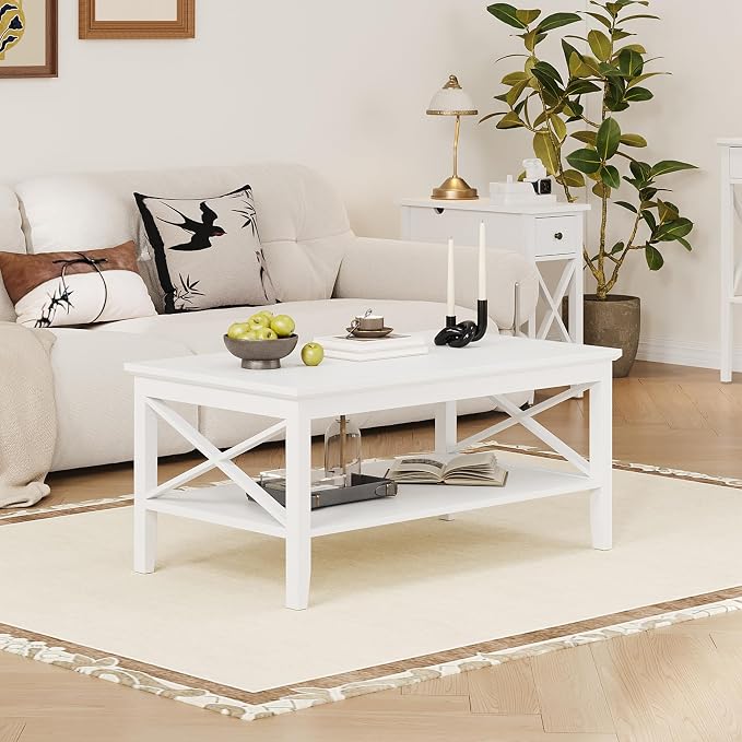 ChooChoo Coffee Table Classic X Design - Image 3