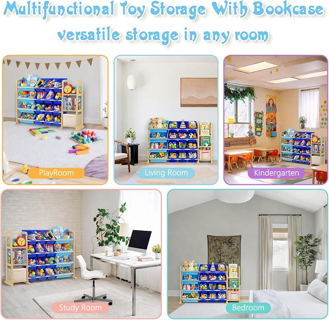 Kids Toy Storage Organizer - Image 7