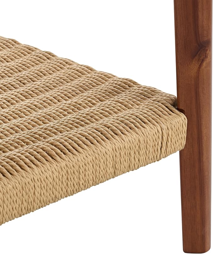 Alaterre Furniture Calais 2-Tier Solid Wood End Table - Image 11
