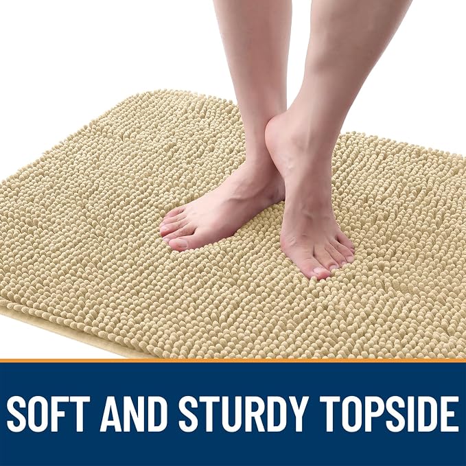 OLANLY Dog Door Mat for Muddy Paws 40x24, Absorbs Moisture and Dirt, Absorbent - Image 4