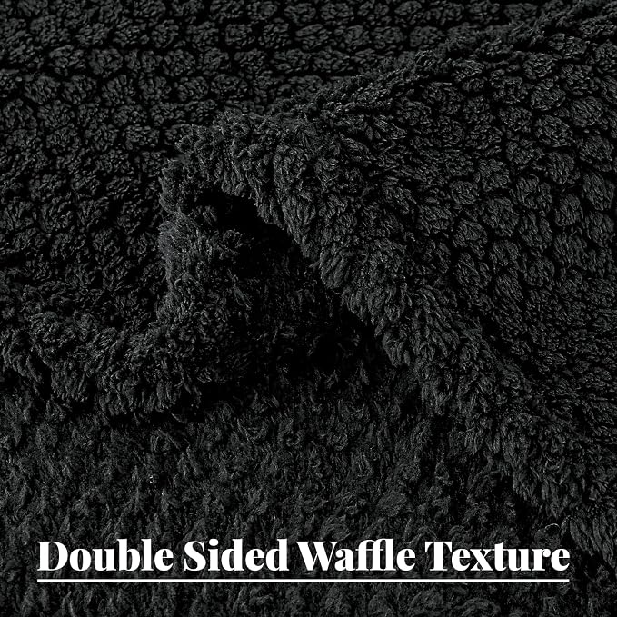 Whale Flotilla Extra Large Fuzzy Fleece Throw Blanket - Image 3