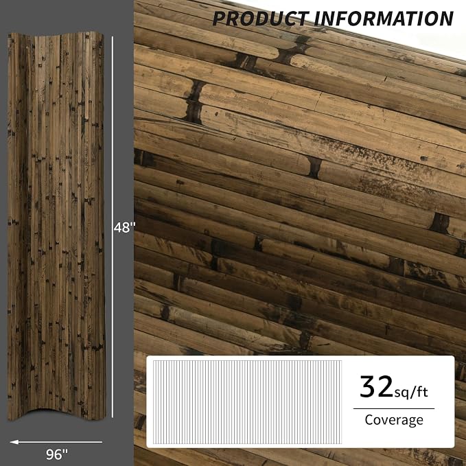 Art3d Natural Bamboo Wall Panel - Image 5