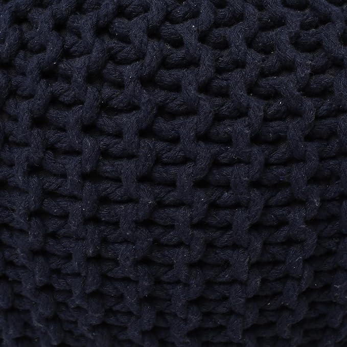 REDEARTH · Round Pouf Foot Stool Bean Bag Ottoman - Image 7
