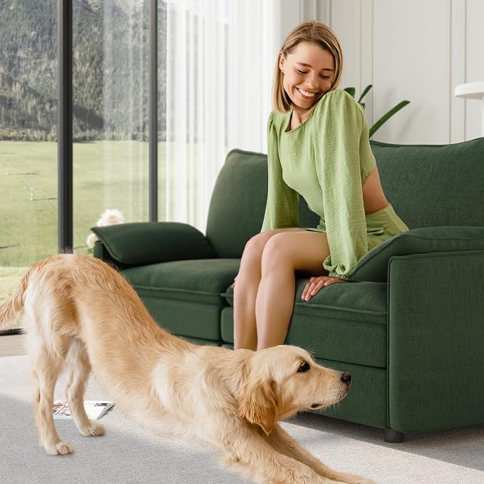 Vesgantti 74" Loveseat Sofa for Living Room, Comfy Cloud Couch Deep Seat - Image 6