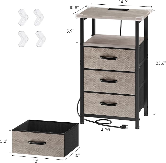 Vagusicc Nightstand Set of 2 - Image 3