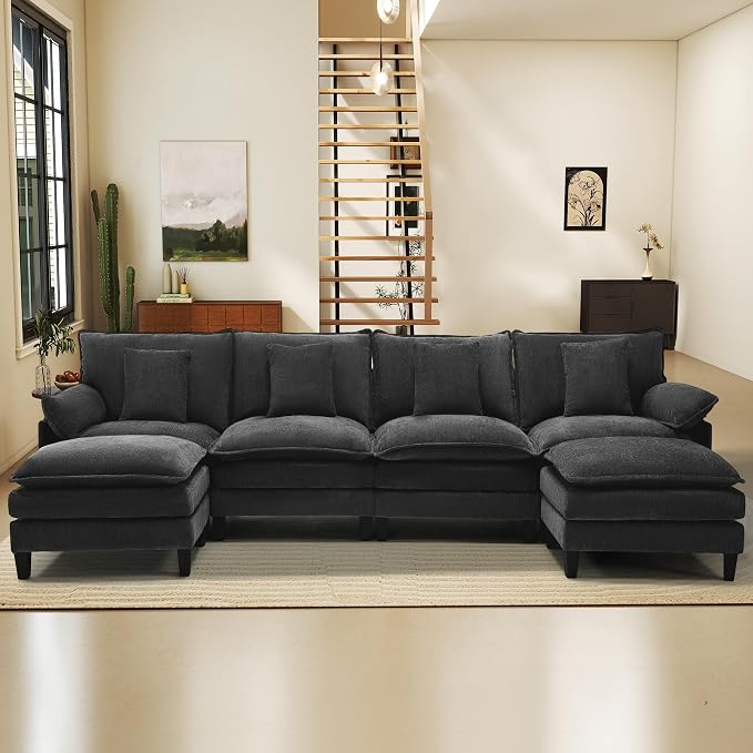 Cloud Couch, U Shaped Modern Sofa - Image 9