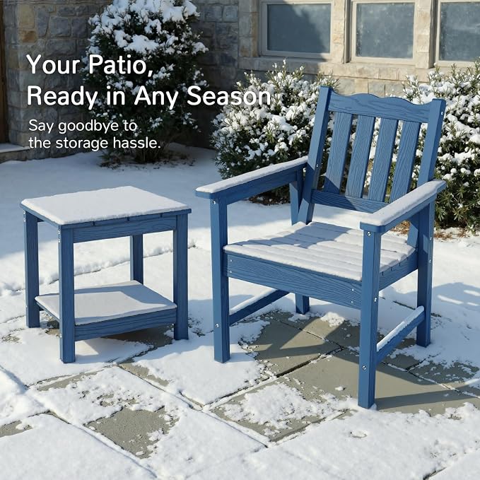 Stoog All-Weather Patio & Garden Chair, Outdoor Dining Chair - Image 6