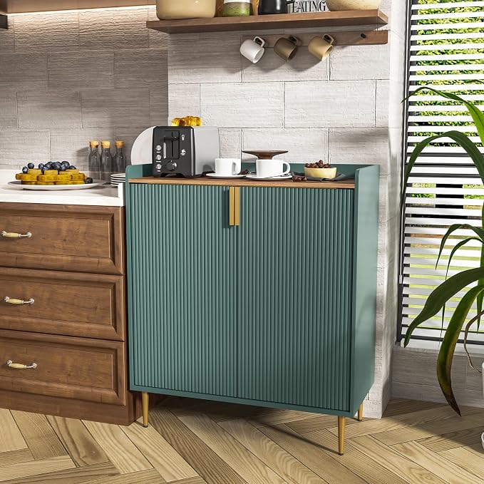 ARTPOWER Coffee Bar Cabinet - Image 4