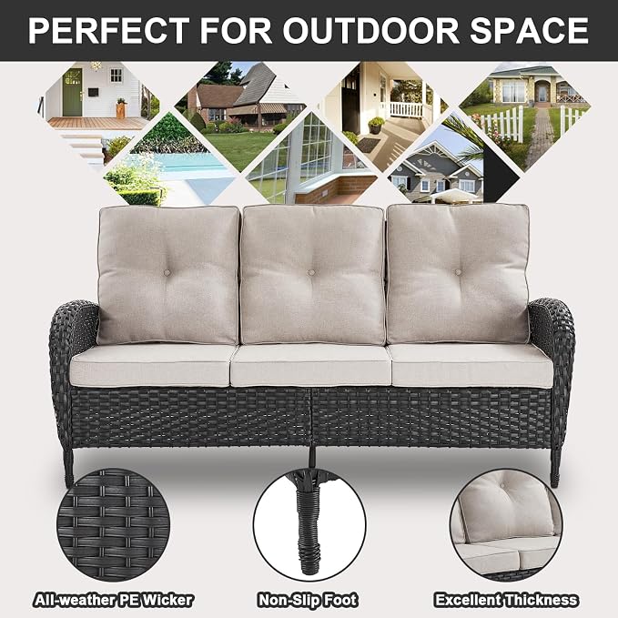 Belord Expansive 10 Pieces Outdoor Patio Furniture Set - Image 5