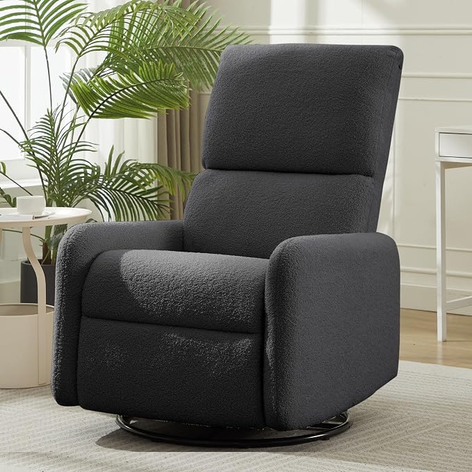Korser 360° Rocking Chair, Nursery Rocker Chair by KORSER