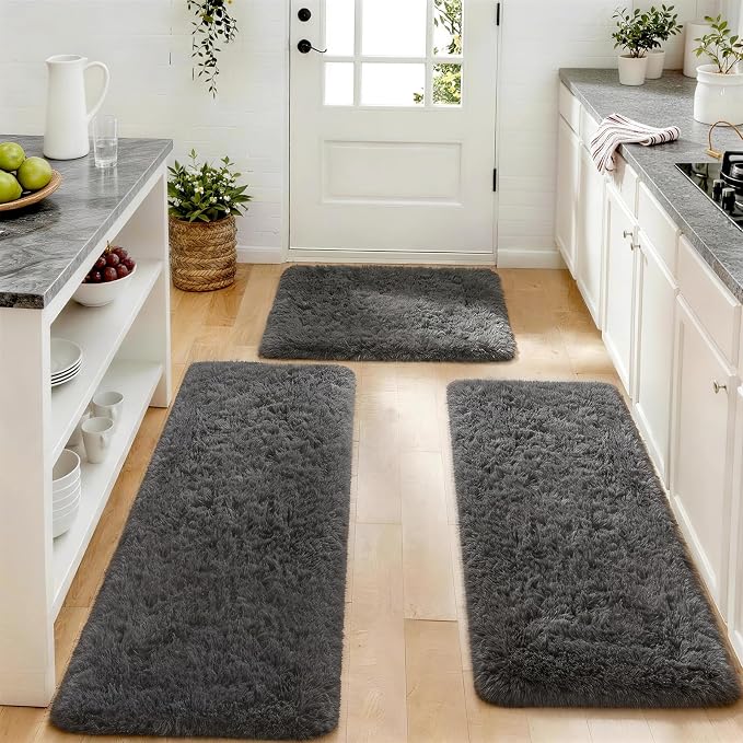 Ophanie Small Rug Washable Non Slip Throw Bedside Area Rugs, Fluffy Soft Mini - Image 6