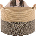 INDRESSME Extra Large Woven Baskets by INDRESSME