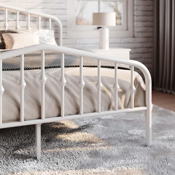 SHA CERLIN Full Size Metal Platform Bed Frame - Image 8