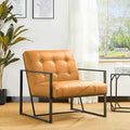 Glitzhome Mid Century Modern Accent Chair, Modern Living Room Chairs by Glitzhome