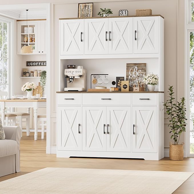 HOSTACK 71" Large Pantry Cabinet - Image 2