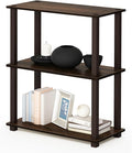 Furinno TURN-S-TUBE Storage Shelves, 3-Tier Book Shelf, Corner Shelf, Toolless by Furinno-FitsYourSpaceFitsYourBudget