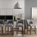VKNOW Bar Stools Set of 4, Modern Counter Stools by VKNOW