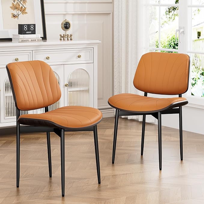 YaFiti Dining Chairs Set of 2, Mid Century Modern Dining Room and Kitchen Chairs by YaFiti