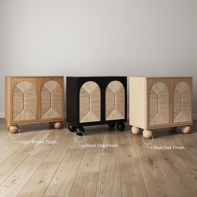 Nathan James Leah Boho TV Stand or Sideboard Cabinet - Image 9