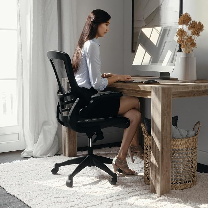 Flash Furniture Kelista Mid-Back Swivel Office Chair - Image 7