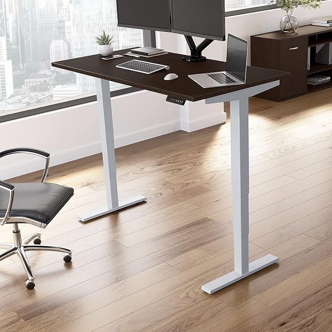 Bush Business Furniture 60-inch Electric Height Adjustable Standing Desk - Image 2