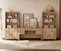 WAMPAT Home Office Furniture Set, Wood Computer Desk by WAMPAT