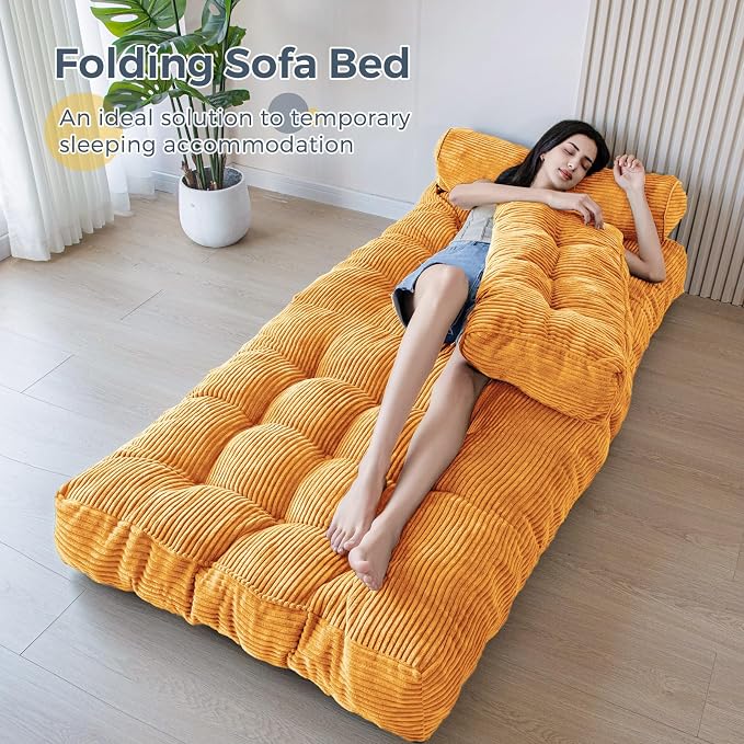 MAXYOYO Folding Sofa Bed, Convertible Sleeper Chair - Image 5