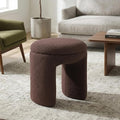 Furniture of America Rami Modern 18-inch Solid Wood Upholstered Ottoman by FurnitureofAmerica