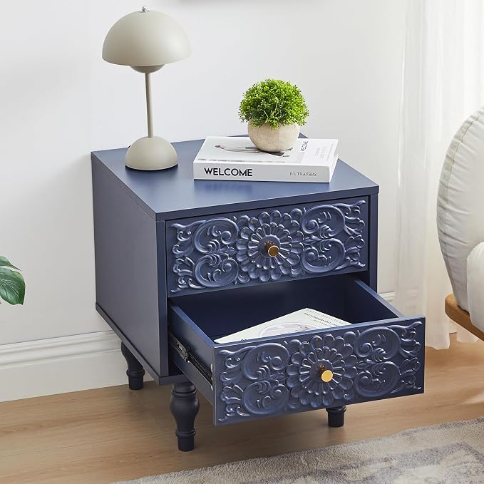 Nightstand, Farmhouse Bedside Table - Image 4