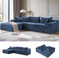 Korser 110" L-Shaped Modular Sectional Sofa by KORSER