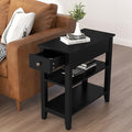 ChooChoo Side Table Living Room, Narrow End Table by ChooChoo