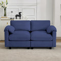 61'' Modular Loveseat Sofa, Extra Deep Seat Cloud Couch by HATPPTO