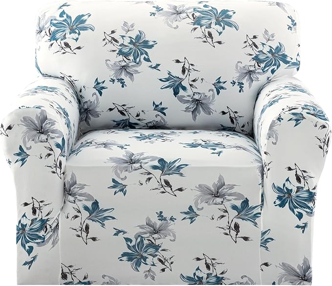 H.VERSAILTEX Floral Pattern Slip Covers by HVERSAILTEX