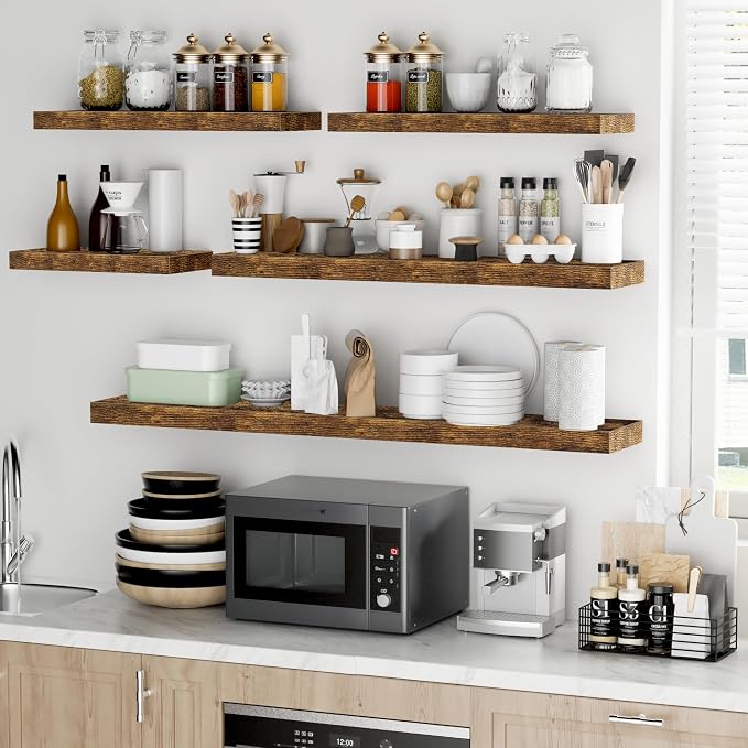 Fun Memories 36 Inch Floating Shelves - Image 2
