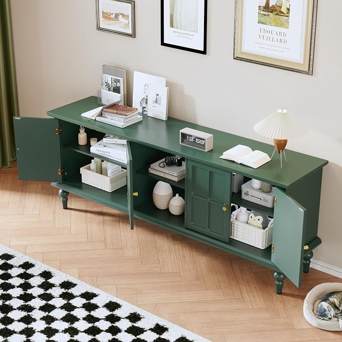 3More 67" Mid Century Modern TV Stand - Image 7