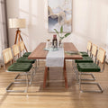 Zesthouse Natural Rattan Dining Chairs Set of 6, Modern Dining Room Chairs by Zesthouse