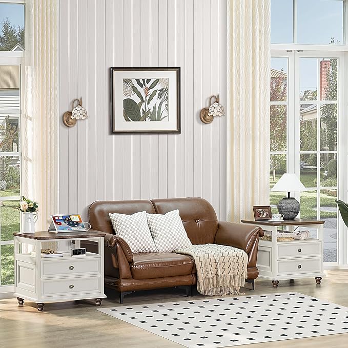 Joaxswe Farmhouse Nightstand - Image 5
