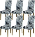 BIETYONE Stretch Dining Chair Covers Set of 6, Soft Removable Washable Kitchen by BIETYONE