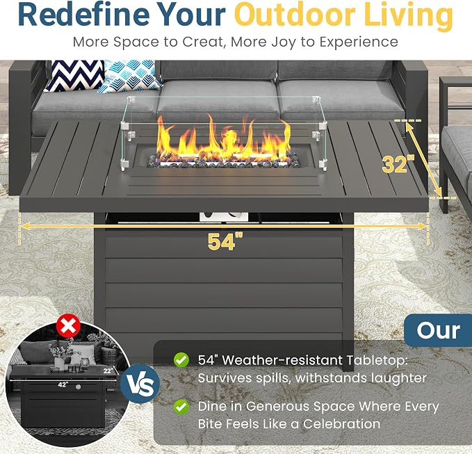 Solaste Aluminum Patio Furniture Set - Image 6