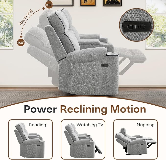 HAOMARKETS Power Recliner Chair - Image 3