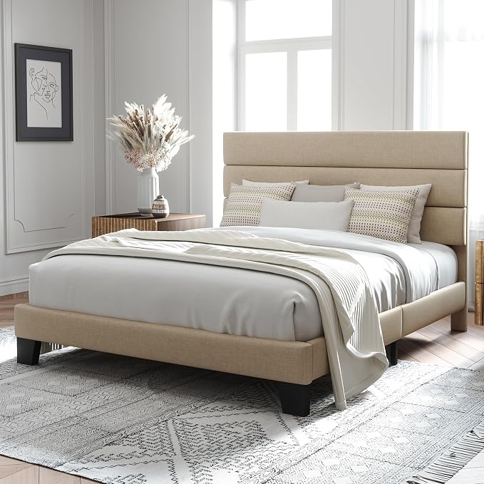 Allewie Queen Size Platform Bed Frame - Image 3