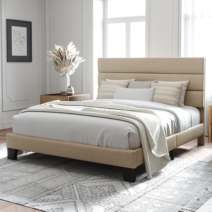 Allewie Full Size Platform Bed Frame - Image 3
